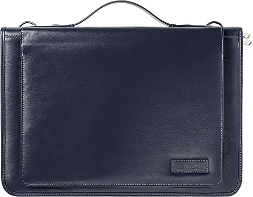 Broonel Blue Leather Laptop Messenger Case - Compatível com Samsung Galazy Book Pro 13.3