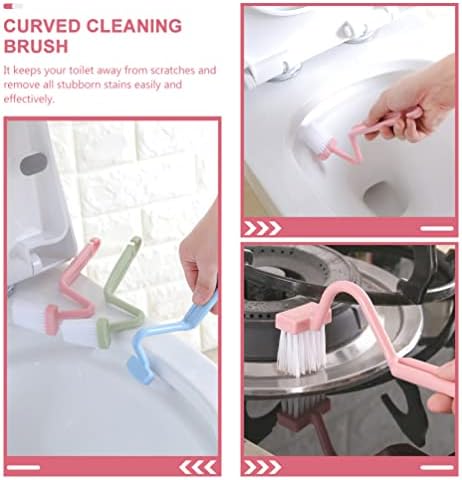 Limpadores de limpeza de tigela de vaso sanitário de cabilock Clepadores de vaso sanitário curvo Limpeza de canto