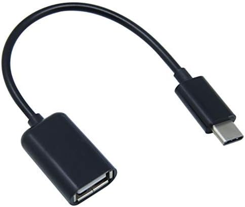 Adaptador OTG USB-C 3.0 Compatível com o seu RealMe Narzo 50 para funções de uso rápido, verificado e multi, como teclado, unidades de polegar, ratos, etc.