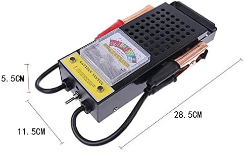 WYFDP 6V/12V Bateria do carro Testador de carregamento de carregamento Sistema de carregamento Tester Detector de bateria