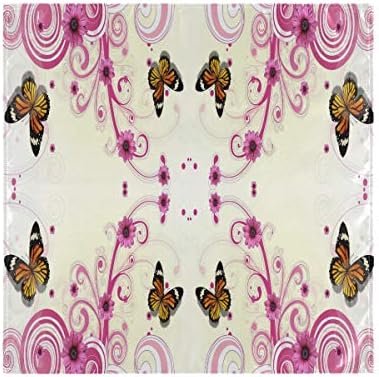 Alaza Butterfly Pink Flower Pano Gabinetes Dinneral Guardana