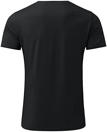 Camisetas de bolso t para homens camisa t vintage verão spring masculino casual pescoço parcial redondo