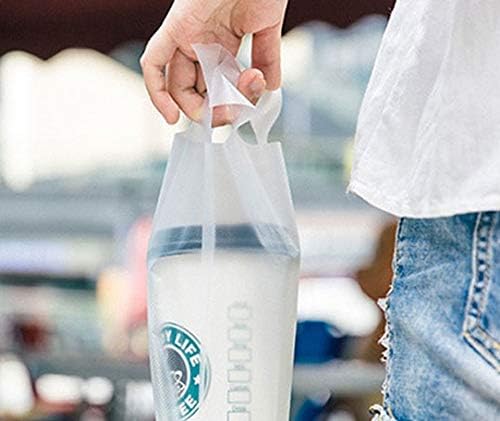 Goyange Clear Bags para embalagens de bebidas-sacos de plástico de compartimento de 1 xícara-sacolas poli