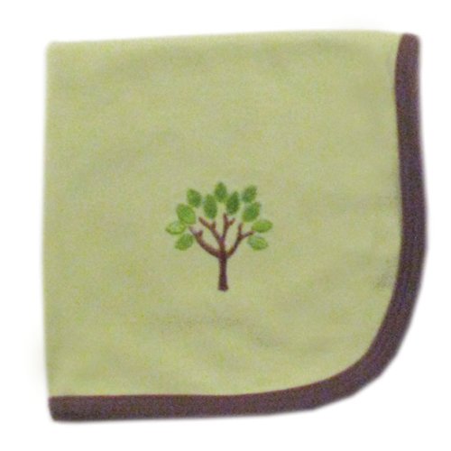 Hudson Baby Organic Touched By Nature Neutro Designs Bobetão, Tree Verde