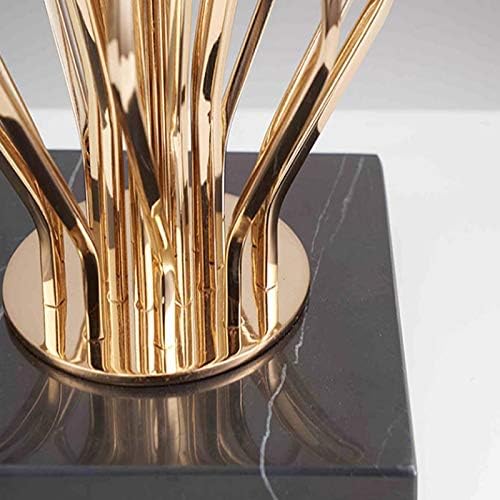 ZSEDP Simples Marble Metal Modeling Creative Table Lamp Room de sala de estar de cabeceira de