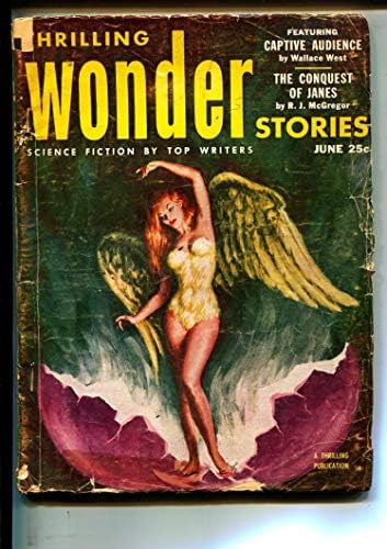 Emocionante Wonder Stories-Pulps-6/1953-Murray Leinster-Wallace West