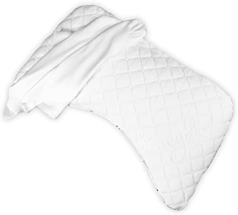 Pacote de presente de travesseiro lateral e delicioso- o melhor travesseiro de pescoço de luxo- suporte ajustável para alívio da dor no pesco