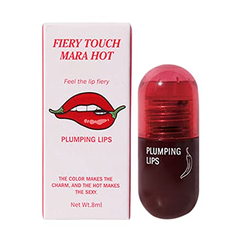 Vefsu Lip Plumper Lip Lip Gloss Oil Natural Nouring Lip Care Lips Gloss Roll Roll no brilho labial para meninas