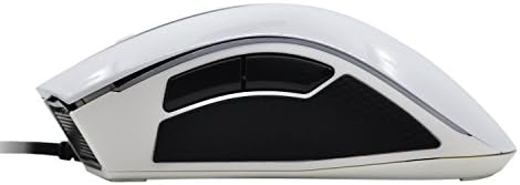 Bluesea simples USB Wired Optical Gaming Mouse, branco