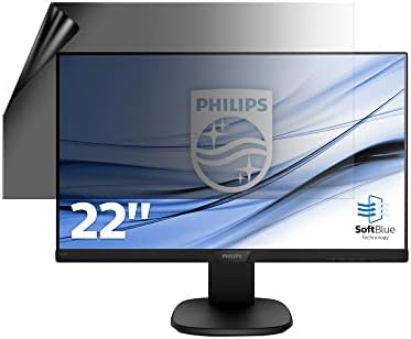 Celicious Privacy Lite Lite bidirecional Anti-Glare Anti-Spy Screen Protetor de filme compatível com a linha Philips Monitor S 223S7EYMB