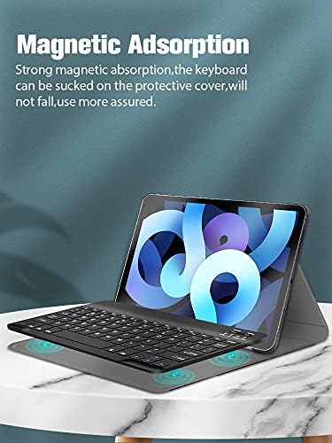 Acessórios para tablets Mylpdzsw HHF para iPad Air 4 2020, Caixa de tela do teclado Protetor de