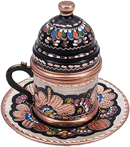 Conjunto de copos de café para café expresso de Lamodahome, Conjunto de café grego árabe turco, copo