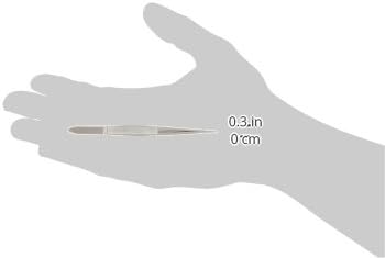 Tamsco Splinter Finalizador Fine Point Fine 4,5 polegadas Serrilhadas Aço inoxidável de aço inoxidável