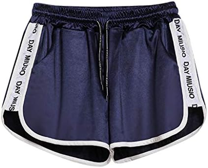 Verão premium macio shorts esticados esportes atléticos correndo shorts femininos calças de cordão