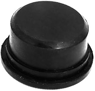 X-Dree 30,6mm Diâmetro EPDM Buraco de selo de borracha Inserir rolha preta para a glândula (30,6 mm diámetro epdm