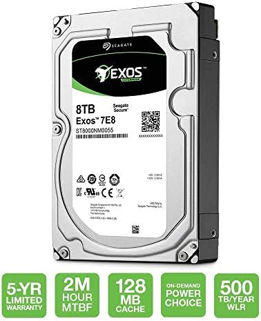 SEAGATE EXOS 7E2 1TB SATA 6GB/S 128MB CACHE