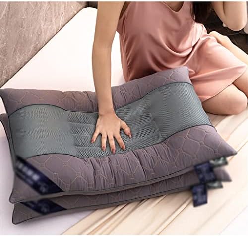 N/A Cassia travesseiro protege a coluna cervical Ajuda o travesseiro de látex em forma de travesseiro