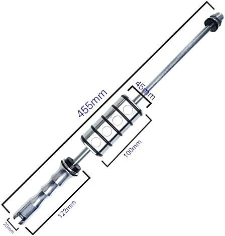 Doctor PDR Tools Kit de puxador sem tinta Dent slide martelo 455 mm Magnetic Workranshinshth Repair