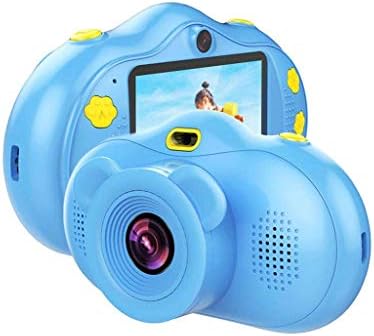 Câmera infantil lkyboa -Kids Câmera de vídeo digital para meninos de 3 a 8 anos, mini crianças recarregáveis ​​Câmera à prova de choques azul