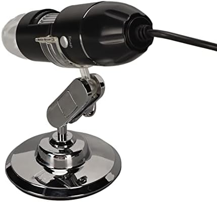 Microscópio digital eletrônico, microscópio digital USB tipo C 1600X Compatibilidade forte 8 Luzes