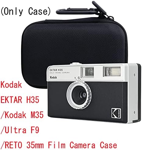 Waiyucn Hard EVA Caso de transporte para Kodak Ektar H35/Kodak M35/Ultra F9/Reto 35mm Camera de